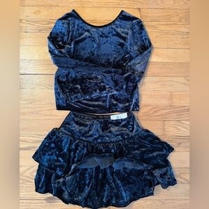GAP Kids crushed velvet matching set